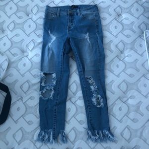 Cropped Jeans